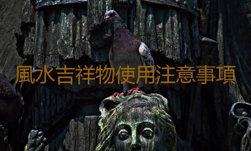 風水吉祥物使用注意事項